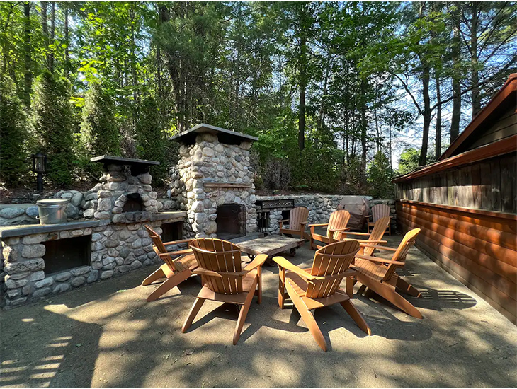 Mountainside Log Home