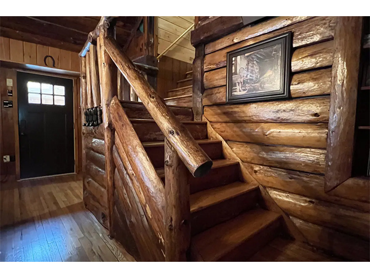 Mountainside Log Home